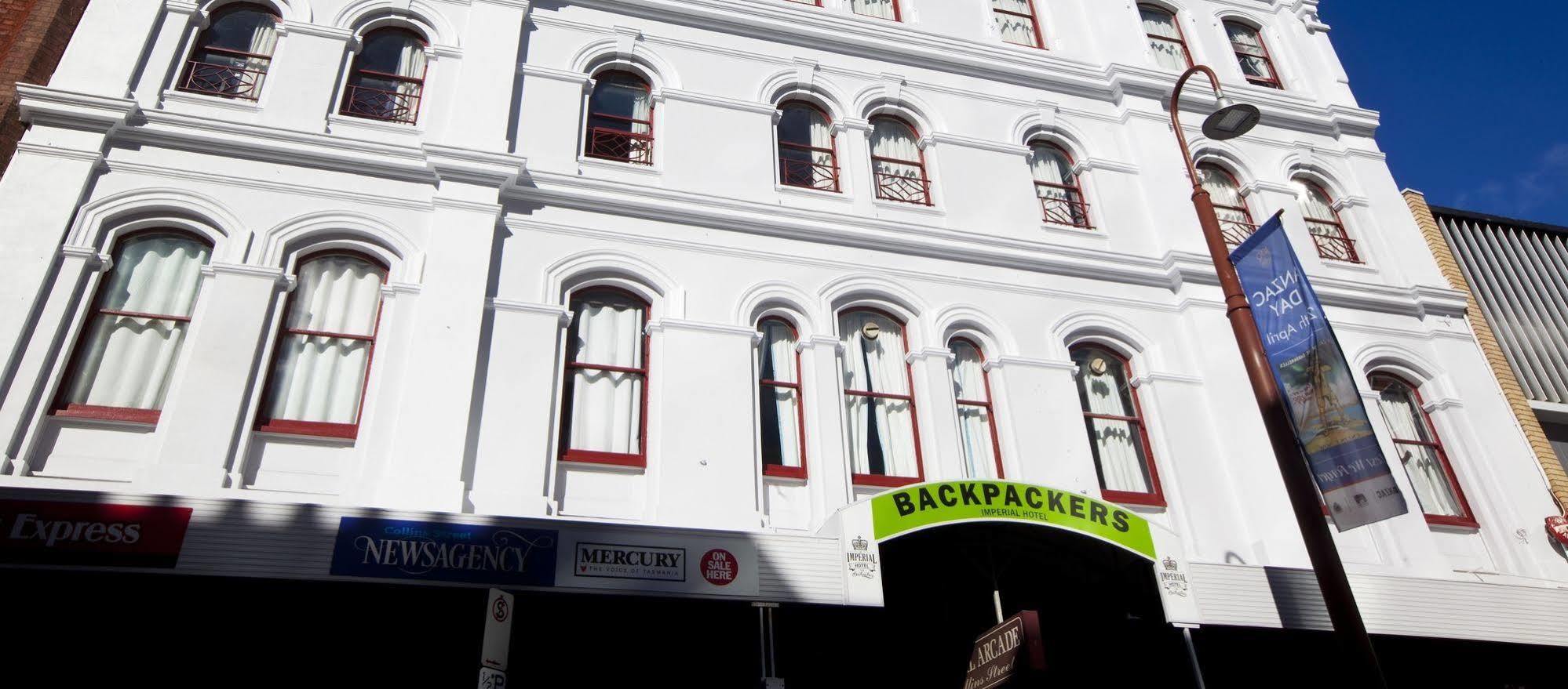 Backpackers Imperial Hotel Hobart Dış mekan fotoğraf